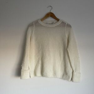Gretchen Scott Mohair Merino Wool Blend Classic Fit Sweater Size‎ Medium
